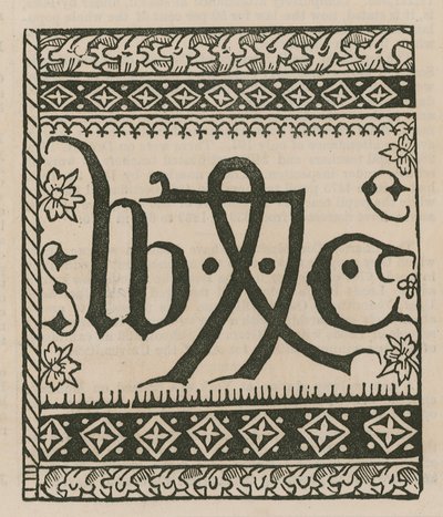 La marca del impresor de William Caxton de English School