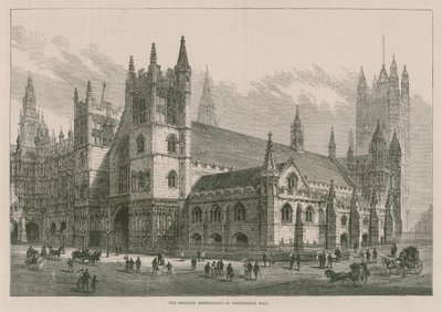 La propuesta de restauración de Westminster Hall de English School