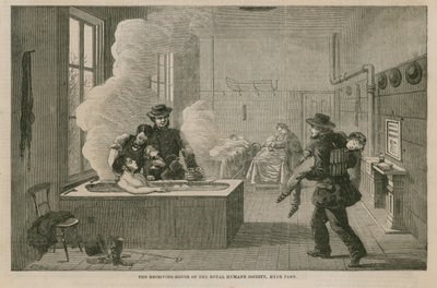 La casa de recepción de la Royal Humane Society de English School
