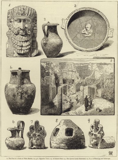 Las recientes excavaciones en Pompeya de English School