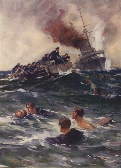 El rescate de los sobrevivientes del Hogue de English School