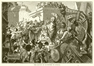 El regreso de Alcibíades a Atenas de English School