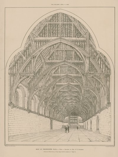 El techo de Westminster Hall de English School