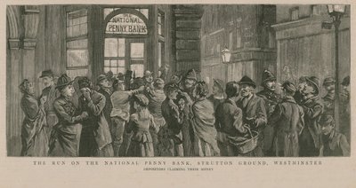 La corrida en el Banco Nacional de Penny de English School