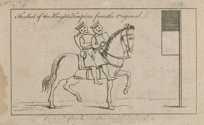 El sello de los Caballeros Templarios de English School