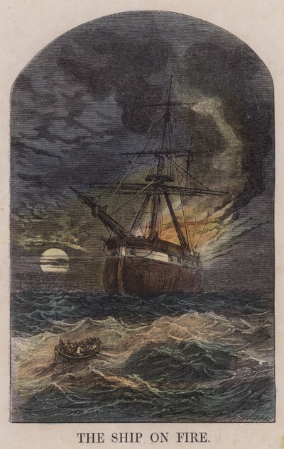 El barco en llamas de English School