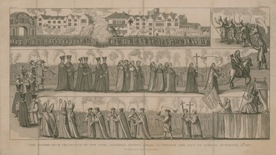 La solemne procesión de burla de English School
