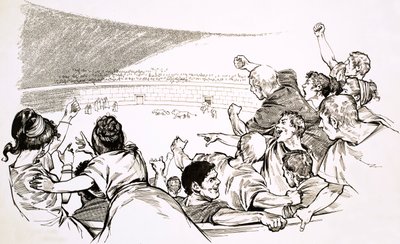 El espectáculo de la arena de gladiadores de la antigua Roma de English School