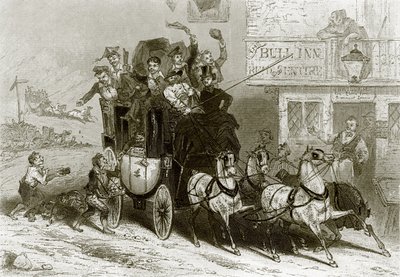 El coche de escena de English School