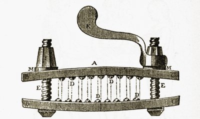 El tornillo de María Teresa de Austria (1717-80) de English School
