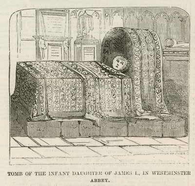 La tumba de la hija infante de Jacobo I de English School