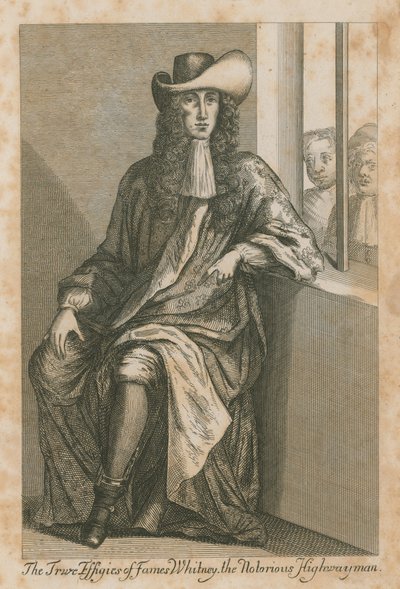 La verdadera efigie de James Whitney, el notorio bandolero de English School