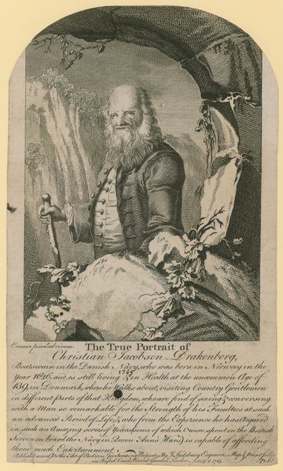 El verdadero retrato de Christian Jacobsen Drakenberg de English School
