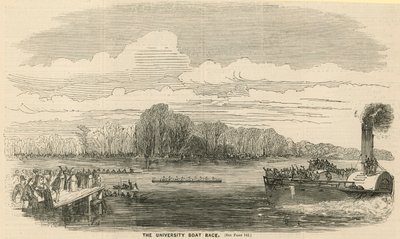La carrera de botes de la Universidad de English School