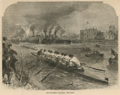 La carrera de botes universitarios de English School