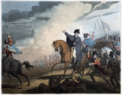 Las victorias del Duque de Wellington (de las placas de R. Westall), Londres, ed. Thomas Davidson de English School