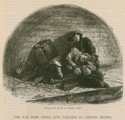La forma en que algunas personas viven: inquilinos en los arcos de Londres de English School