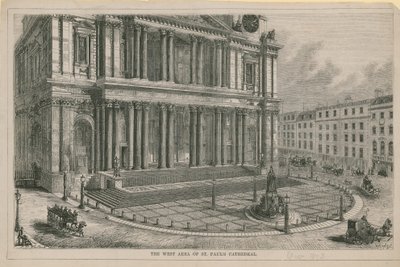Área oeste de la Catedral de San Pablo de English School