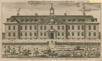La perspectiva oeste del Morden College de English School