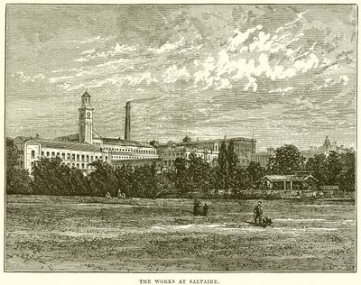 Las obras en Saltaire de English School