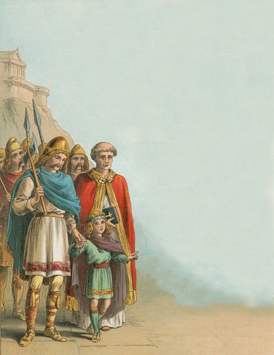 El joven Alfredo en Roma de English School