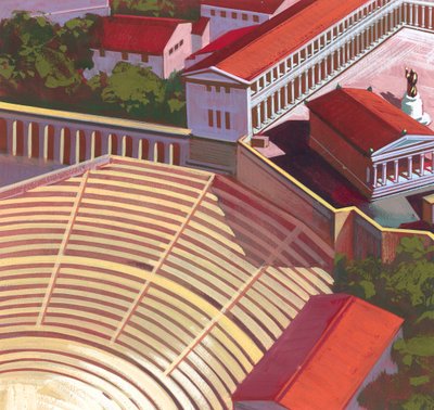 Teatro en la antigua Grecia de English School