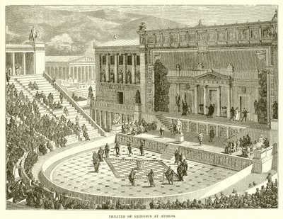 Teatro de Dionisio en Atenas de English School