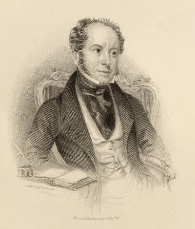 Theodore Hook, Esq., grabado por G. Murray de English School