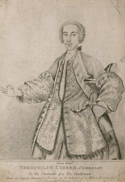 Theophilis Cibber, comediante de English School