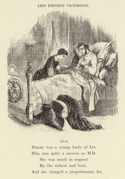 Había una joven Dama de Lee (grabado) de English School