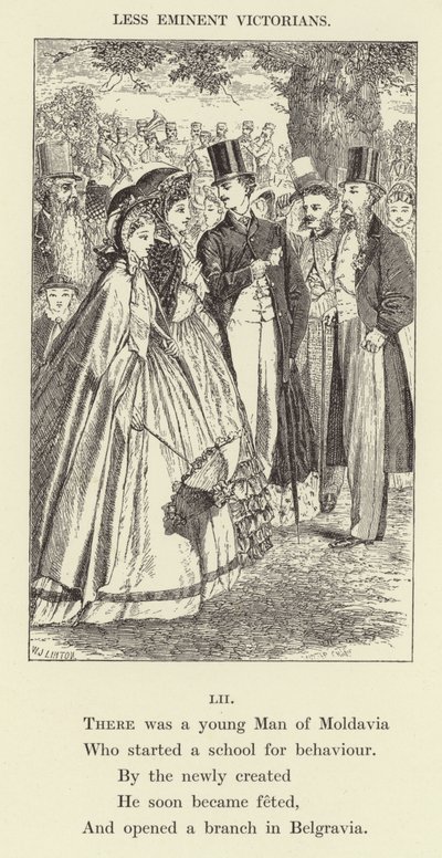Había un joven de Moldavia (grabado) de English School