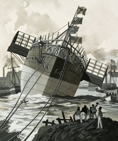 Navegaron los Siete Mares: El barco de vapor 