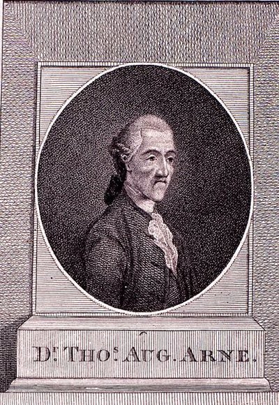 Thomas Augustine Arne de English School