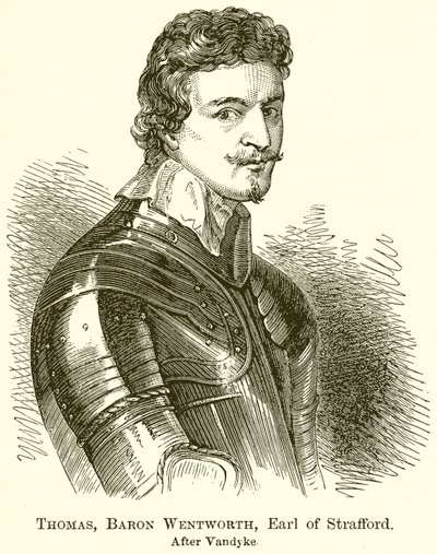 Thomas, Barón Wentworth, Conde de Strafford de English School
