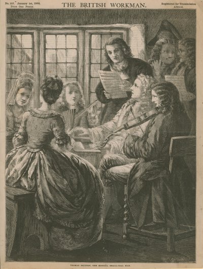 Thomas Britton, el hombre del carbón musical de English School