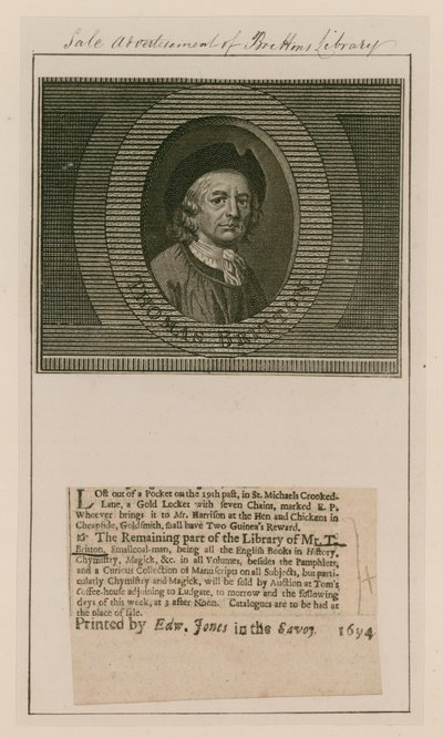 Thomas Britton, el pequeño carbonero musical de English School