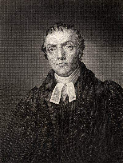 Thomas Chalmers, de La Galería Nacional de Retratos, Volumen II, publicado c.1820 de English School