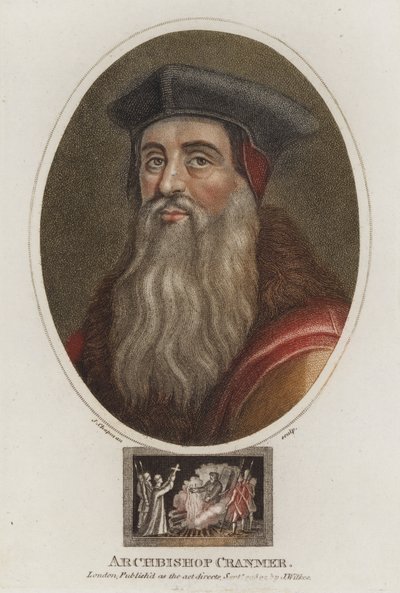 Thomas Cranmer, Arzobispo de Canterbury de English School