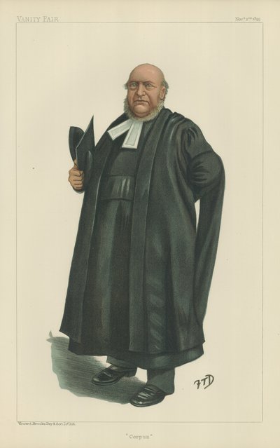 Thomas Fowler, el Vicerrector de Oxford de English School