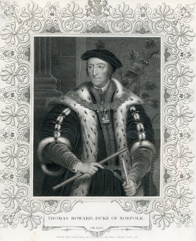 Thomas Howard (1473-1554) 3º Duque de Norfolk de English School