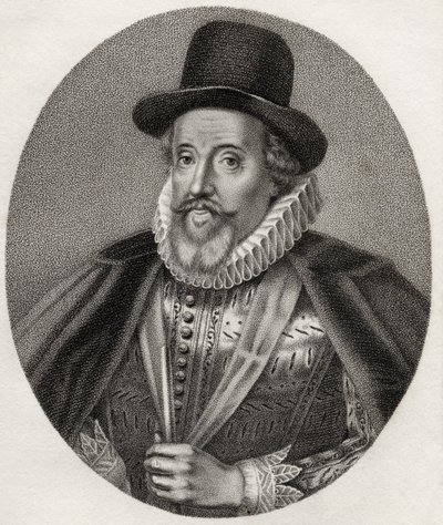 Thomas Howard, grabado por Bocquet, ilustración de 