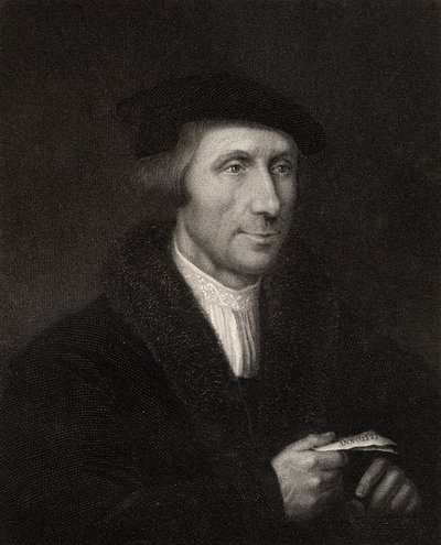 Thomas Linacre, o Lynaker, grabado por H. Cook de 