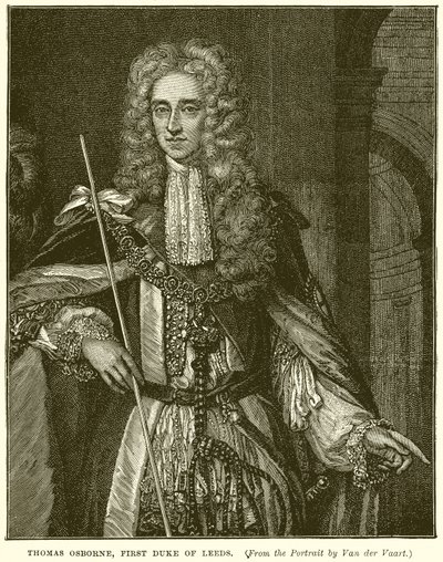 Thomas Osborne, Primer Duque de Leeds de English School