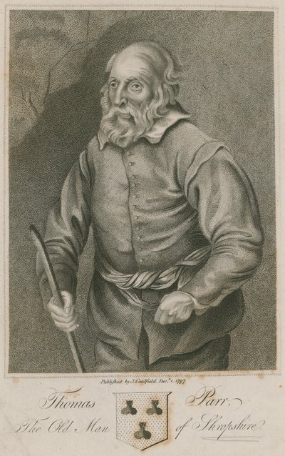 Thomas Parr, el anciano de Shropshire de English School