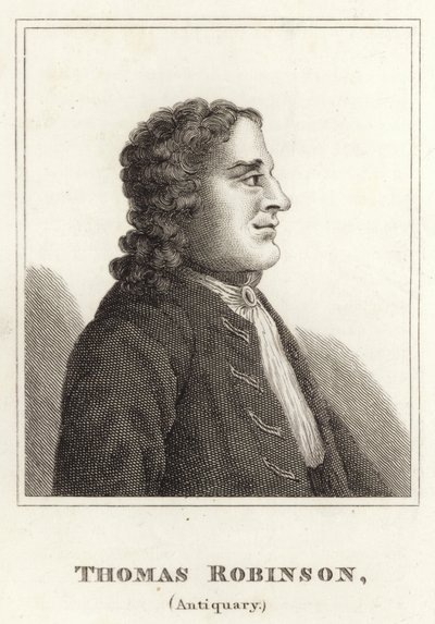 Thomas Robinson, Anticuario de English School