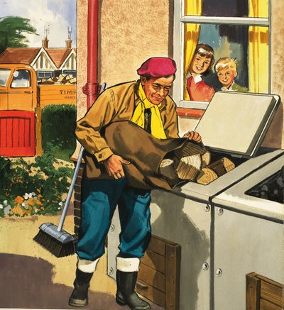 Comerciante de madera de English School