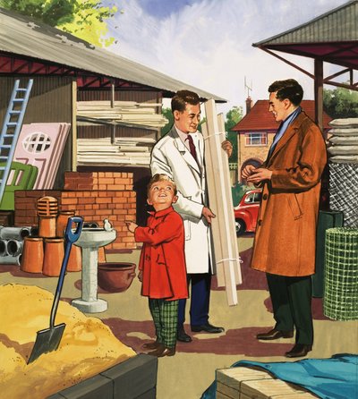 Comerciante de madera de English School