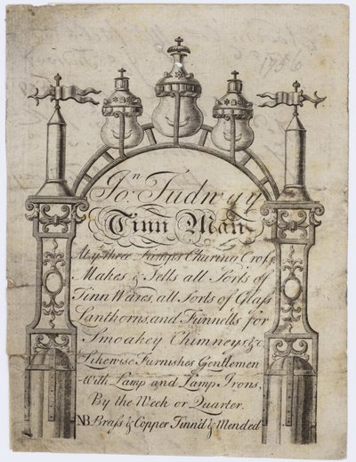 Tarjeta comercial de hojalatero de English School