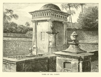 Tumba del Dr Carey de English School