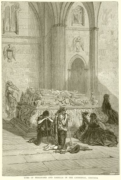 Tumba de Fernando e Isabel en la Catedral de Granada de English School